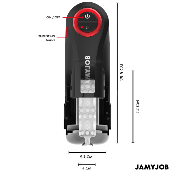 Gravity Masturbador Vagina Automático Empuje y Sonido
