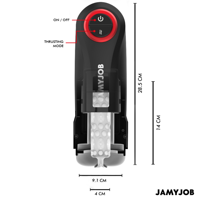 Gravity Masturbateur Vaginal Automatique à Poussée et Son