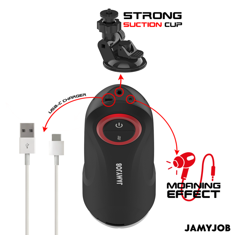 Gravity Masturbador Vagina Automático Empuje y Sonido
