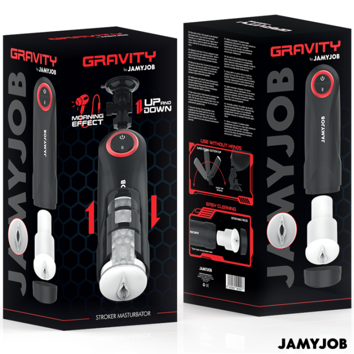 Gravity Masturbateur Vaginal Automatique à Poussée et Son