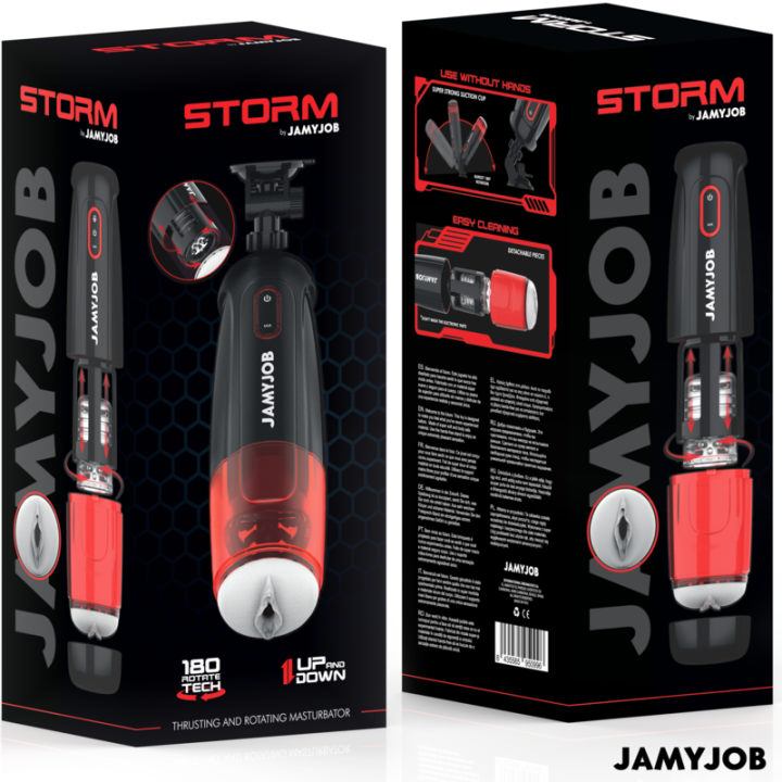Storm Masturbador Vagina Automático Rotación y Empuje