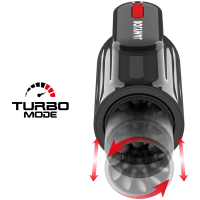 Vortex Masturbateur Turbo avec Poussée et Rotation