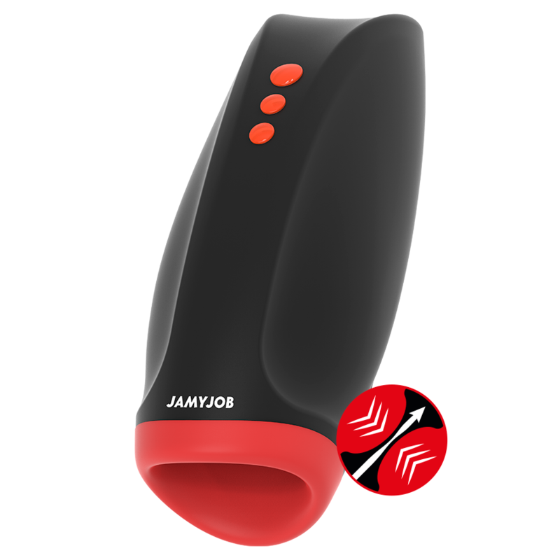Novax Masturbador con Vibración y Compresión