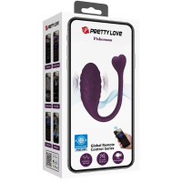 Oeuf Vibrant Fisherman Violet Contrôlé par App