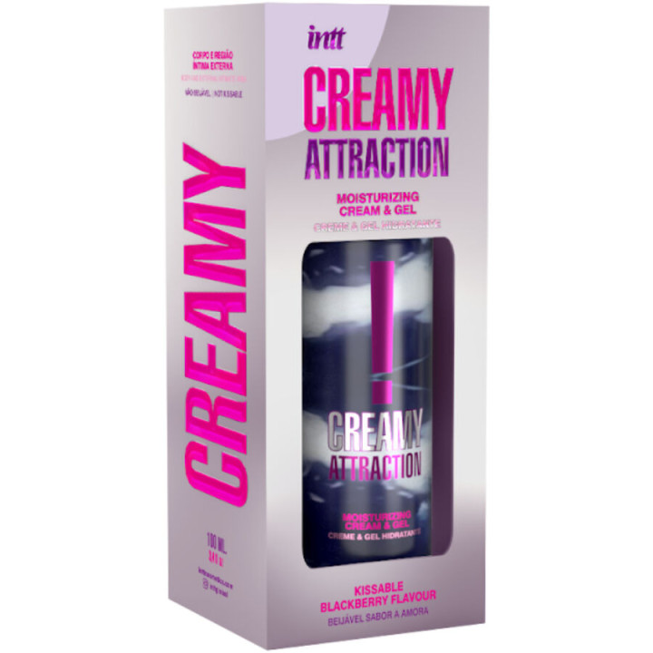 Crema y Gel Besable Sabor Mora 100 ml