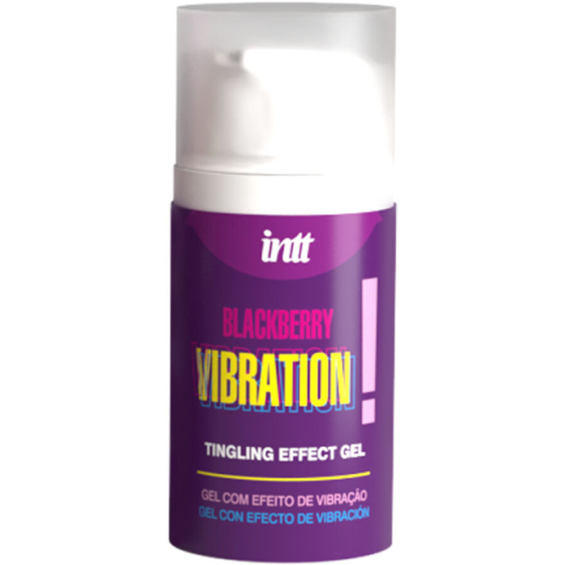 Gel Vibrant Liquide Saveur Mûre 15 ml