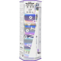 Dreamy Dildo Fantasy Termorreactivo Violeta 18,5 cm