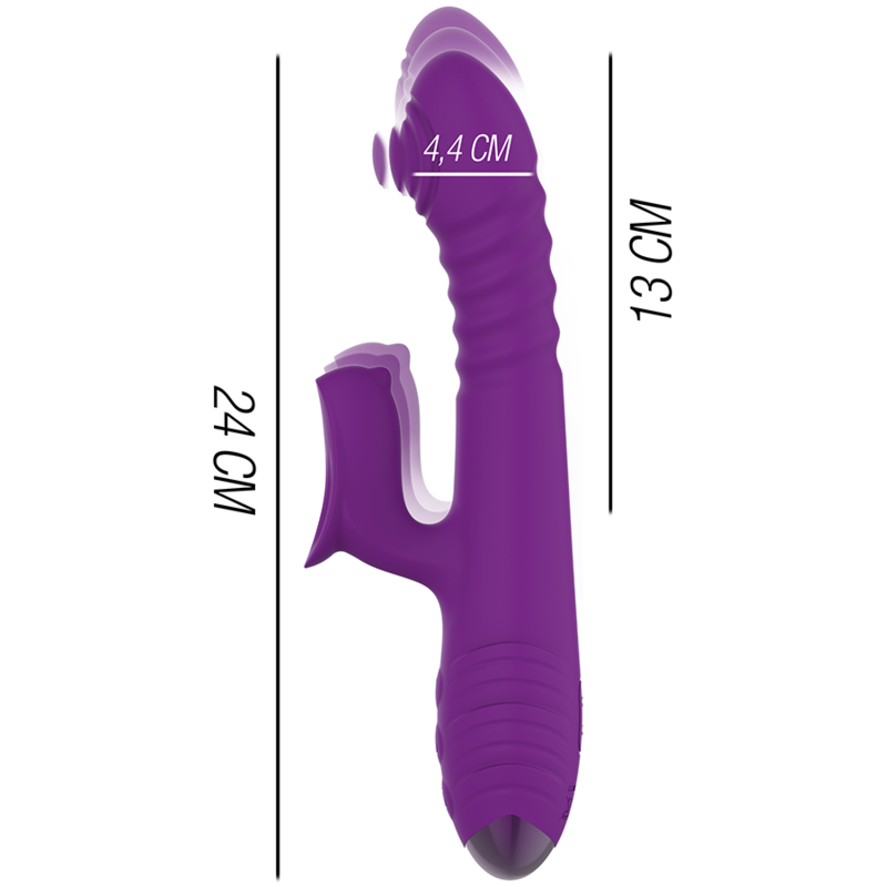 Iggy Vibromasseur Multifonction Violet