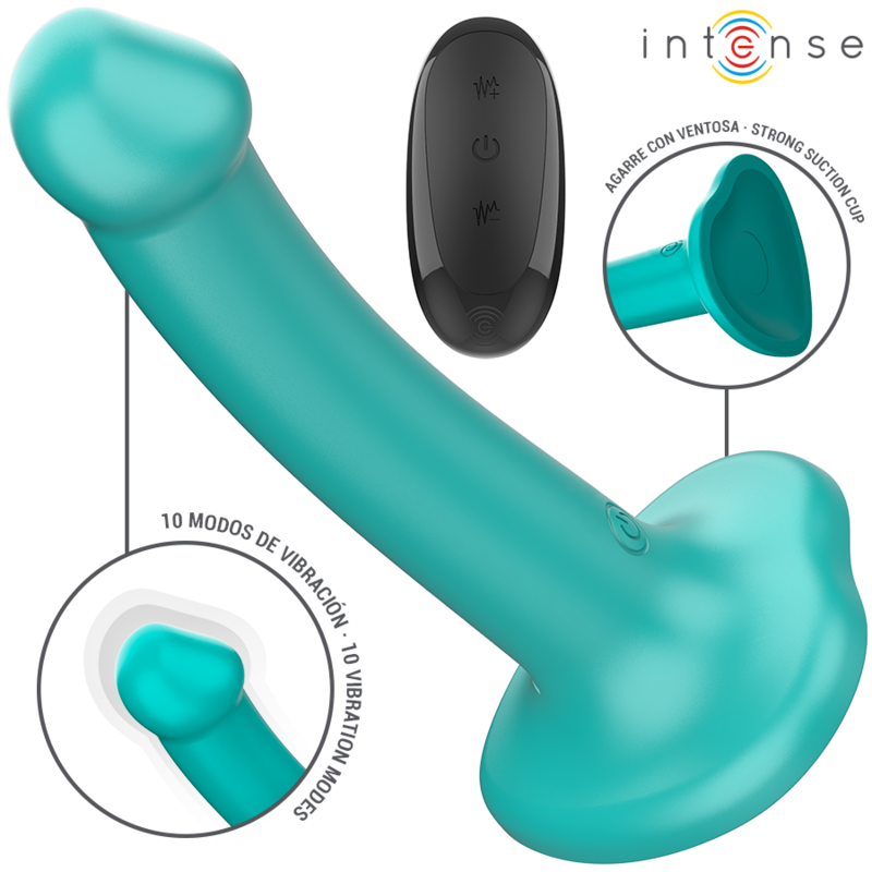 Katie Vibromasseur Bleu Foncé avec Télécommande