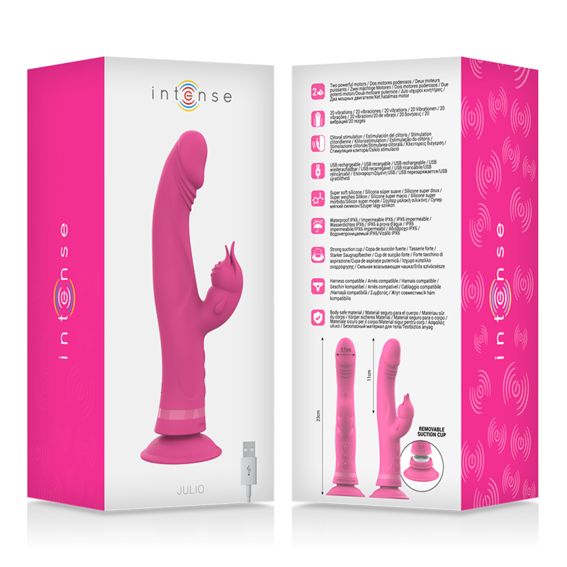 Julio Vibromasseur Rabbit Rose