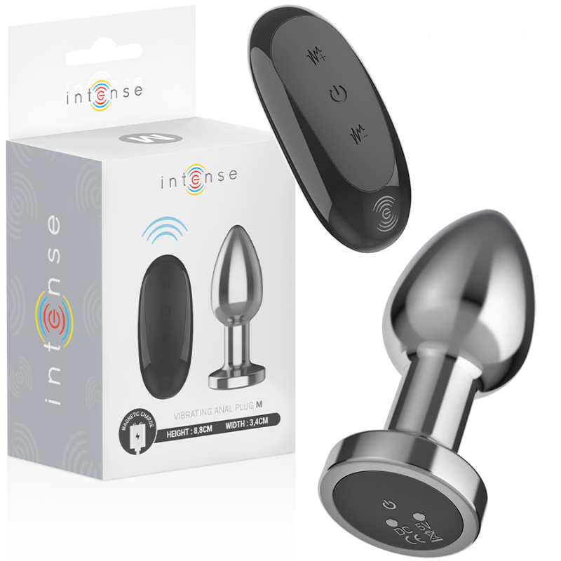 Plug Anal en Métal avec Télécommande