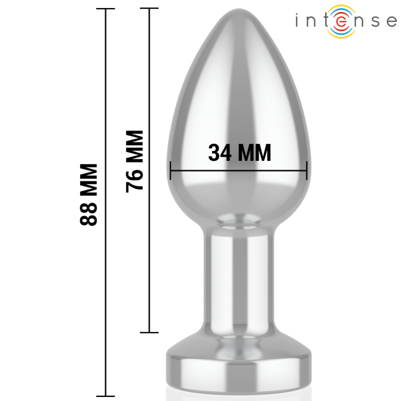 Plug Anal en Métal avec Télécommande