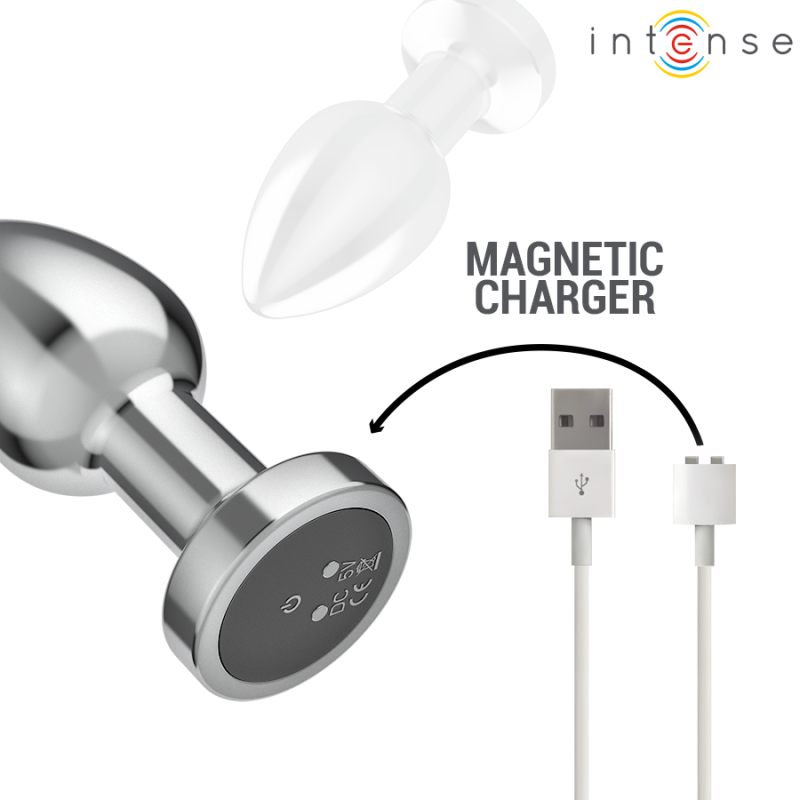 Plug Anal en Métal avec Télécommande