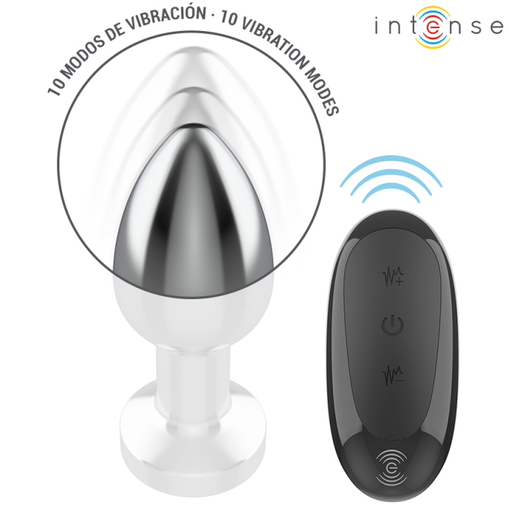 Plug Anal en Métal avec Télécommande