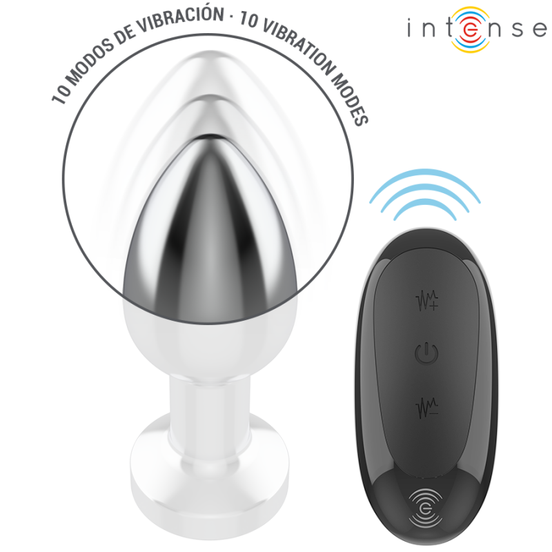 Plug Anal en Métal avec Télécommande