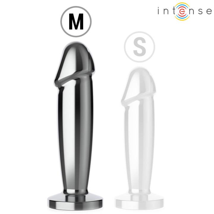 Plug Anal en Métal Gode Taille M avec Télécommande