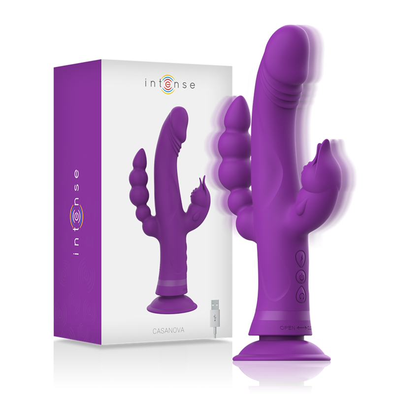 Casanova Vibromasseur Rabbit Triple Violet