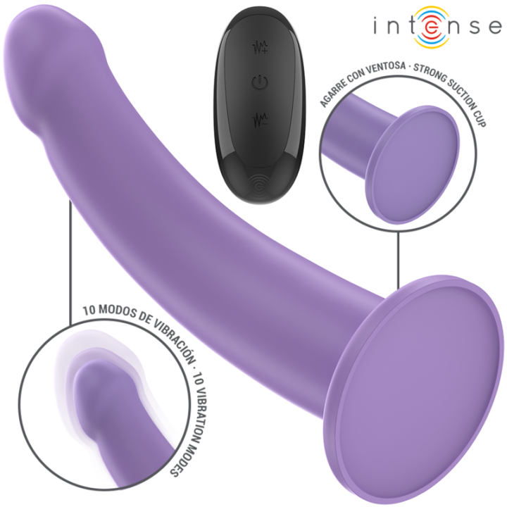 Eddie Vibromasseur Violet avec Télécommande