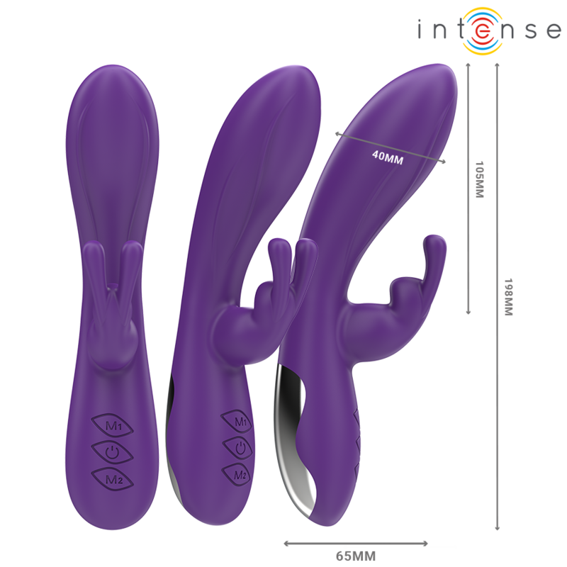 Randall Vibrador Rabbit Morado