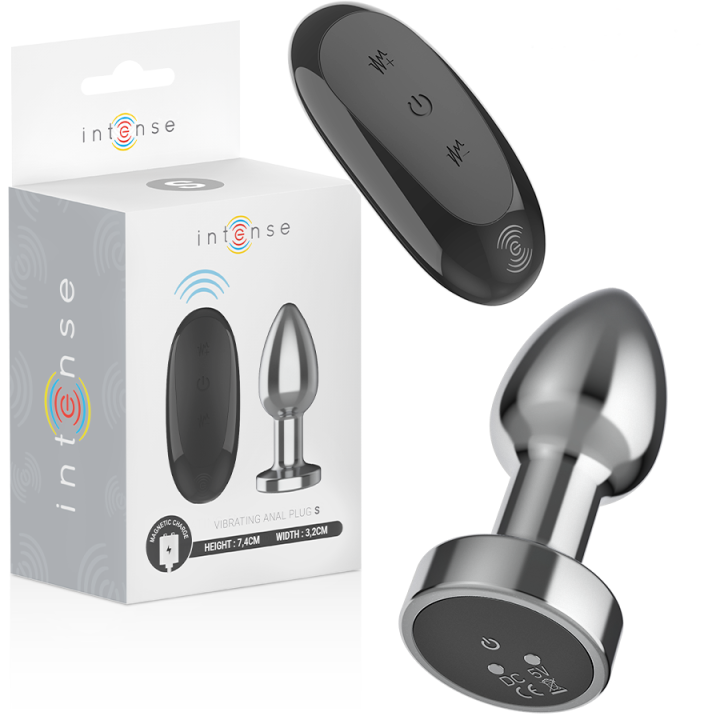 Plug Anal Vibrador Control Remoto Talla S