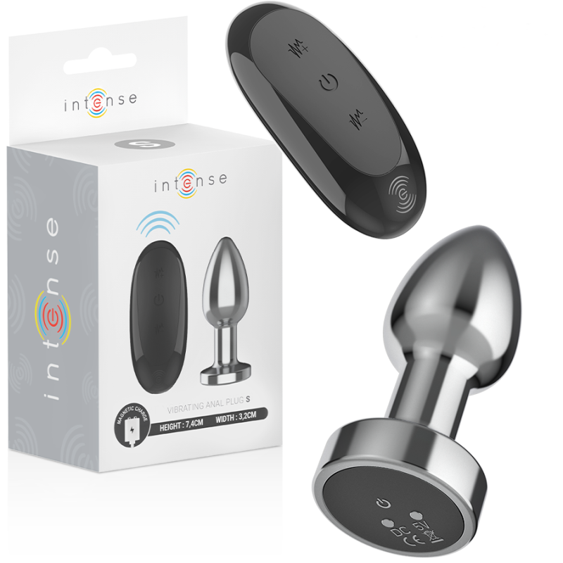 Plug Anal Vibrador Control Remoto Talla S