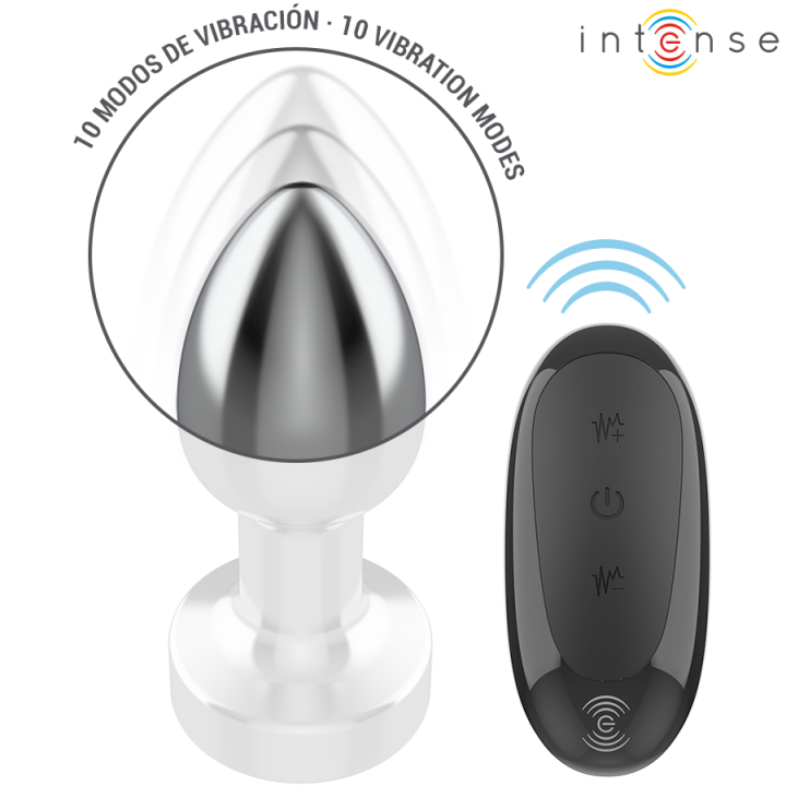 Plug Anal Vibrant à Télécommande Taille S