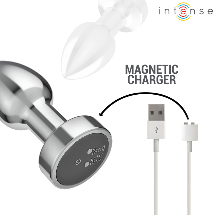 Plug Anal Vibrador Control Remoto Talla S