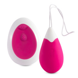 Jan Oeuf Vibrant Télécommandé Rose