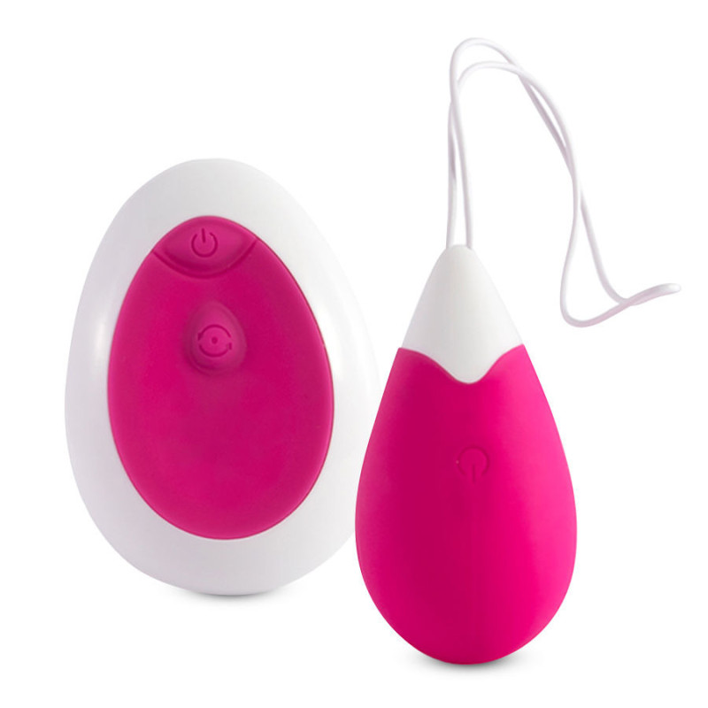 Jan Oeuf Vibrant Télécommandé Rose