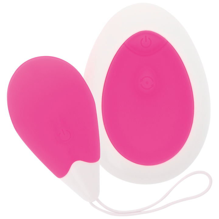 Jan Oeuf Vibrant Télécommandé Rose