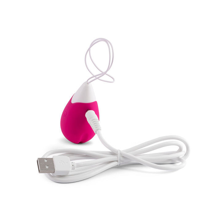 Jan Oeuf Vibrant Télécommandé Rose