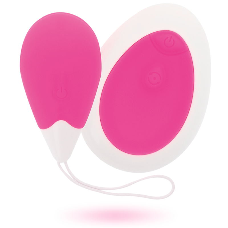 Jan Oeuf Vibrant Télécommandé Rose