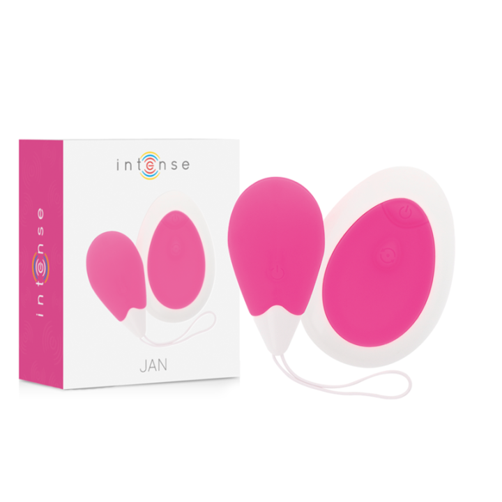 Jan Oeuf Vibrant Télécommandé Rose
