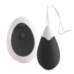Jan Oeuf Vibromasseur Télécommandé Noir