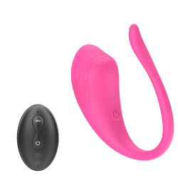 Olivia Huevo Vibrador Control Remoto Rosa
