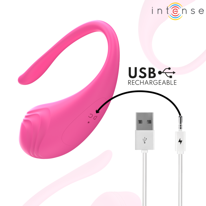 Olivia Oeuf Vibrant Télécommandé Rose