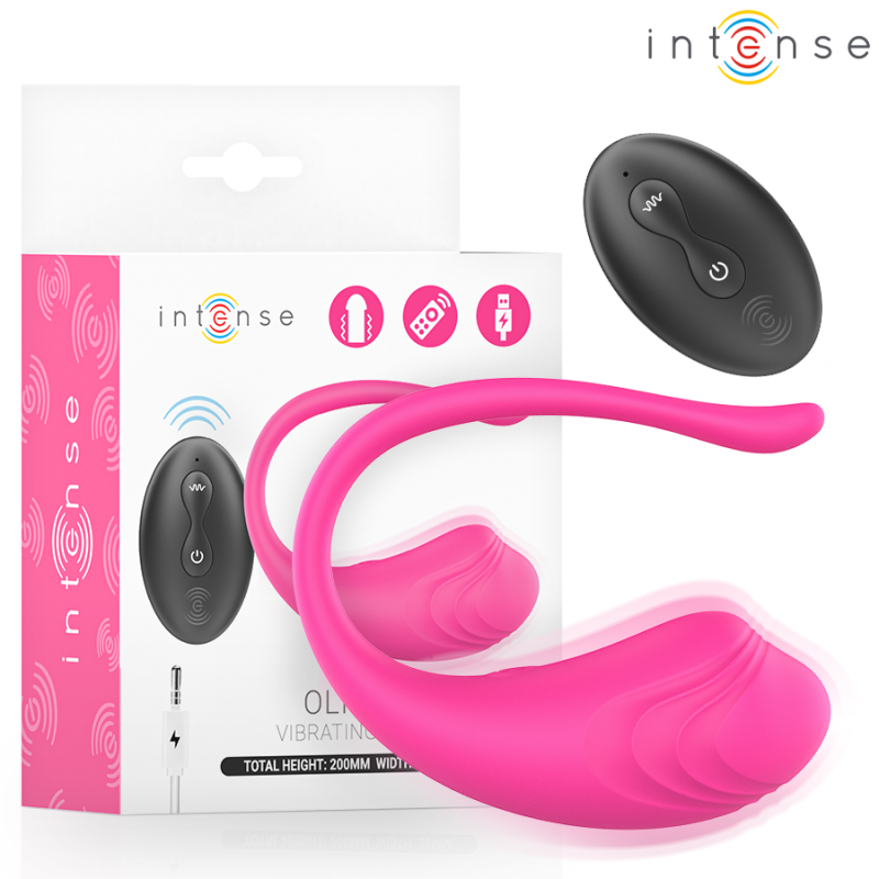 Olivia Oeuf Vibrant Télécommandé Rose