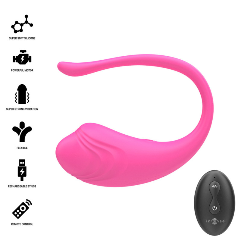 Olivia Oeuf Vibrant Télécommandé Rose