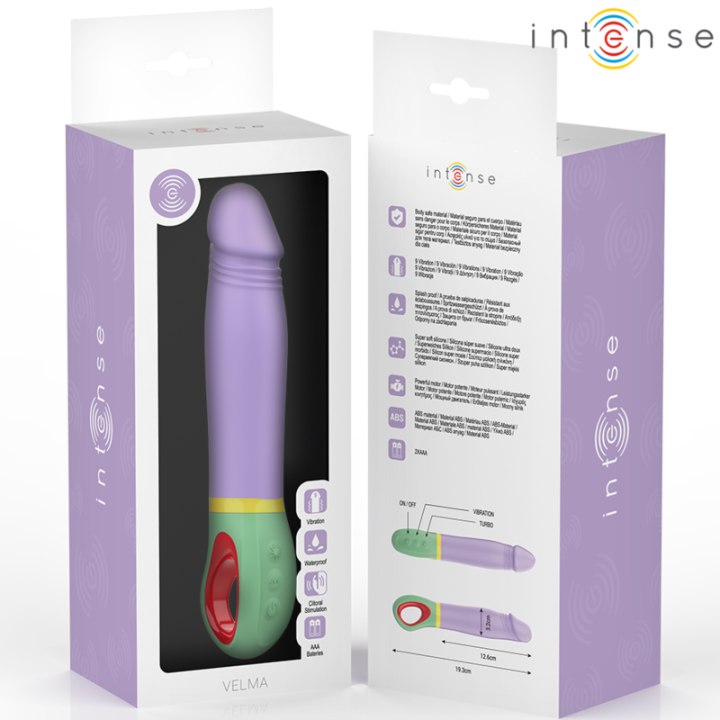 Velma Vibromasseur Classique Violet