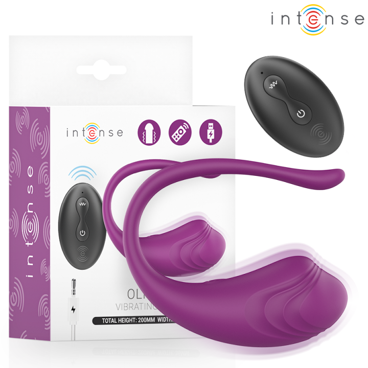 Olivia Oeuf Vibrant Télécommandé Violet