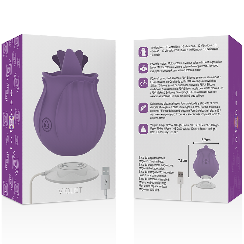 Violet Estimulador Lengua Morado