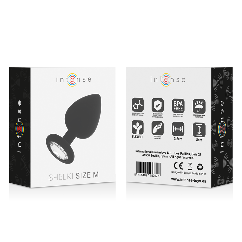 Shelki Plug Anal M Noir