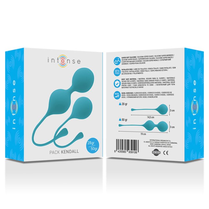 Boules de Kegel Pack Kendall Bleu