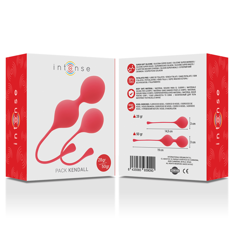 Boules de Kegel Pack Kendall Rouges