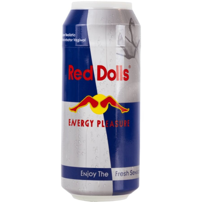 Red Doll Masturbador Masculino Vagina Bebida Energética