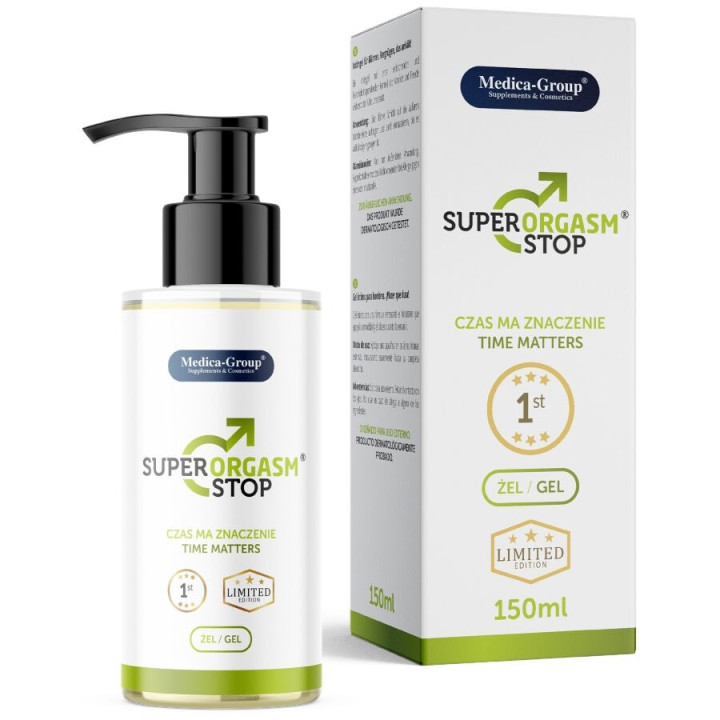 Super Orgasm Stop Gel Intime Homme 150 ml