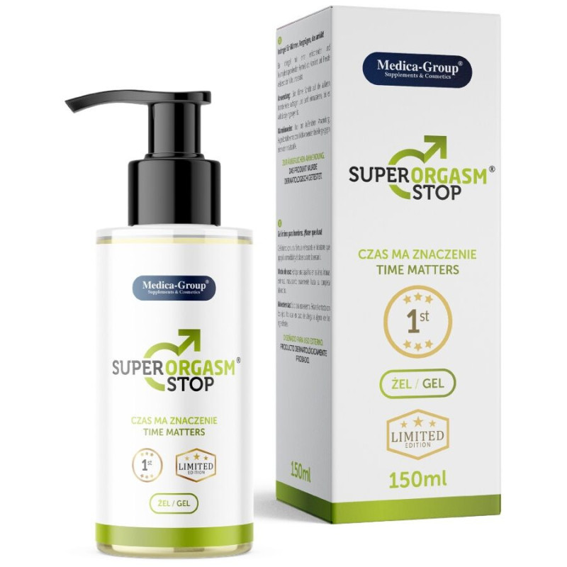 Super Orgasm Stop Gel Intime Homme 150 ml