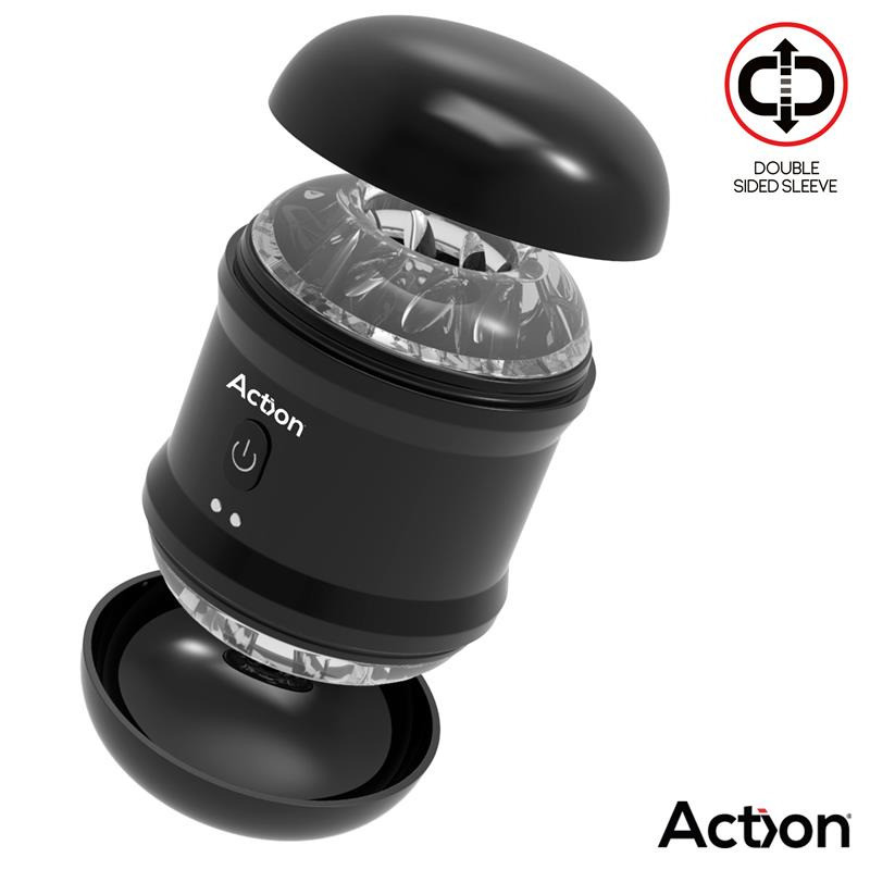 Thor Masturbateur avec Vibration Double Orifice