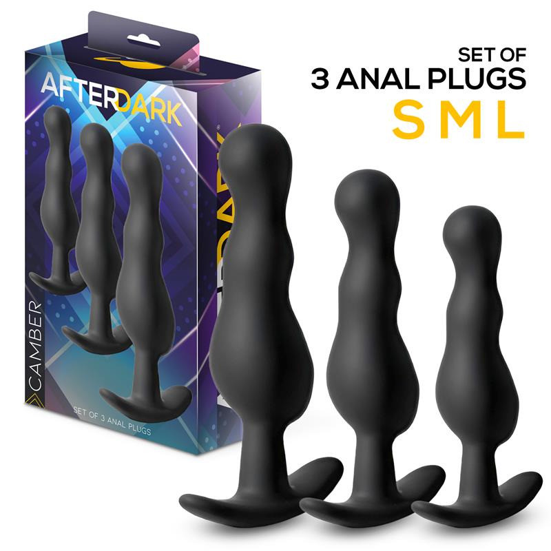 Camber Ensemble de 3 Plugs Anaux