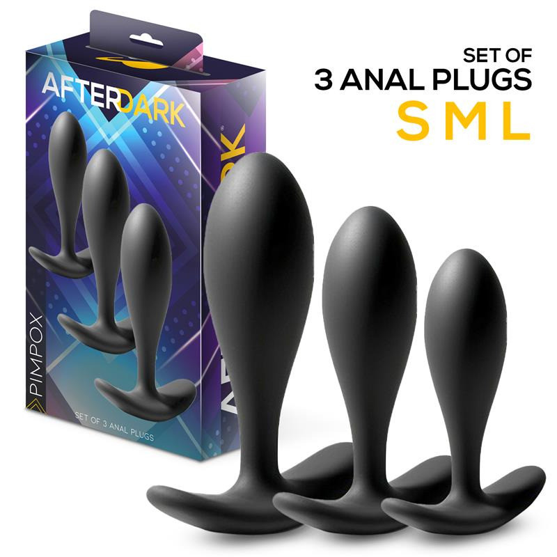 Pimpox Set de 3 Plugs Anaux